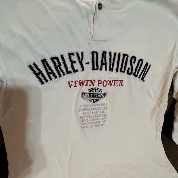 Harley Davidson, Size Small, Long sleeve, Vintage, (Used) - Picture 2 of 5